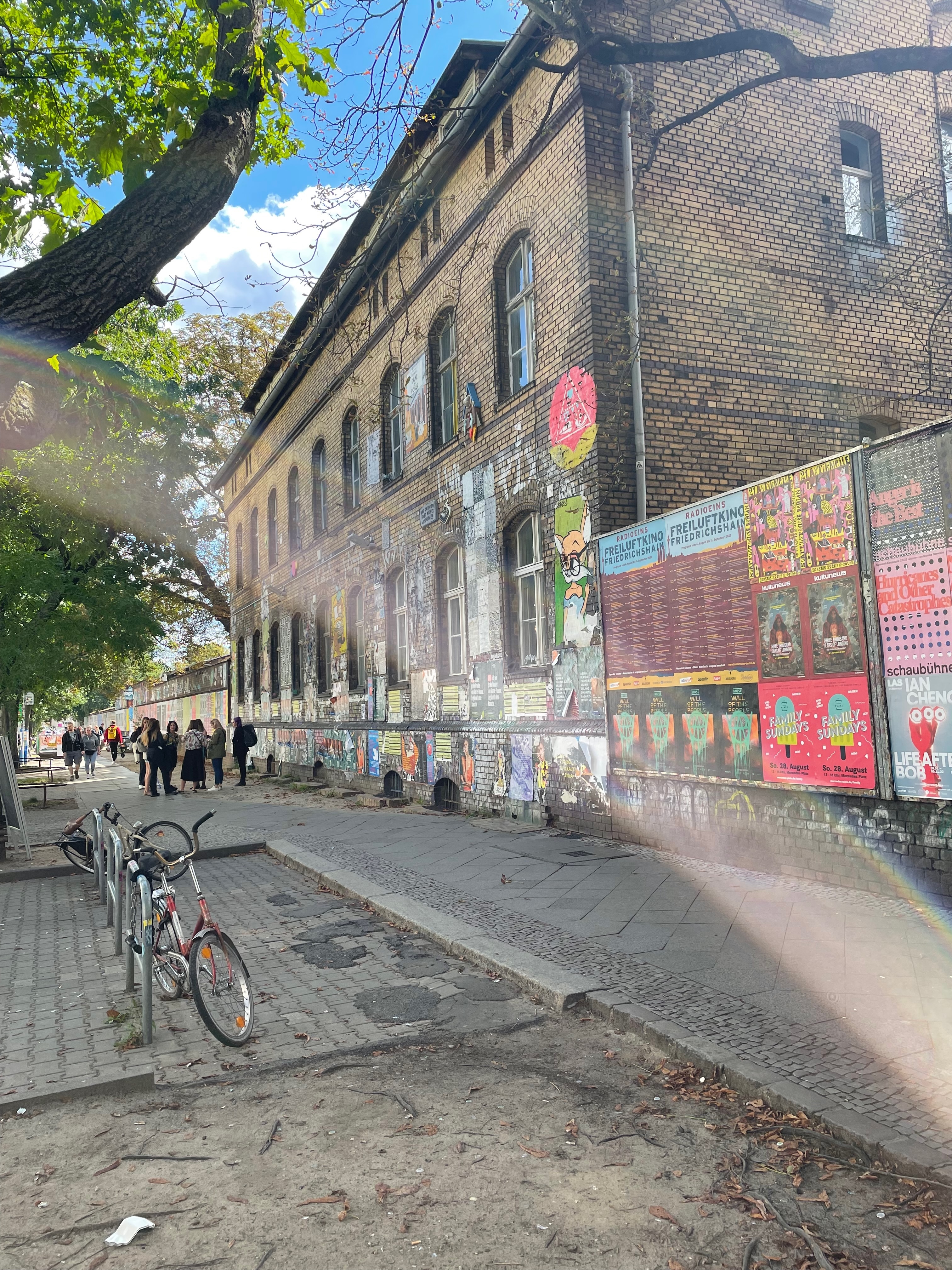 Typical street in Friedrichshain