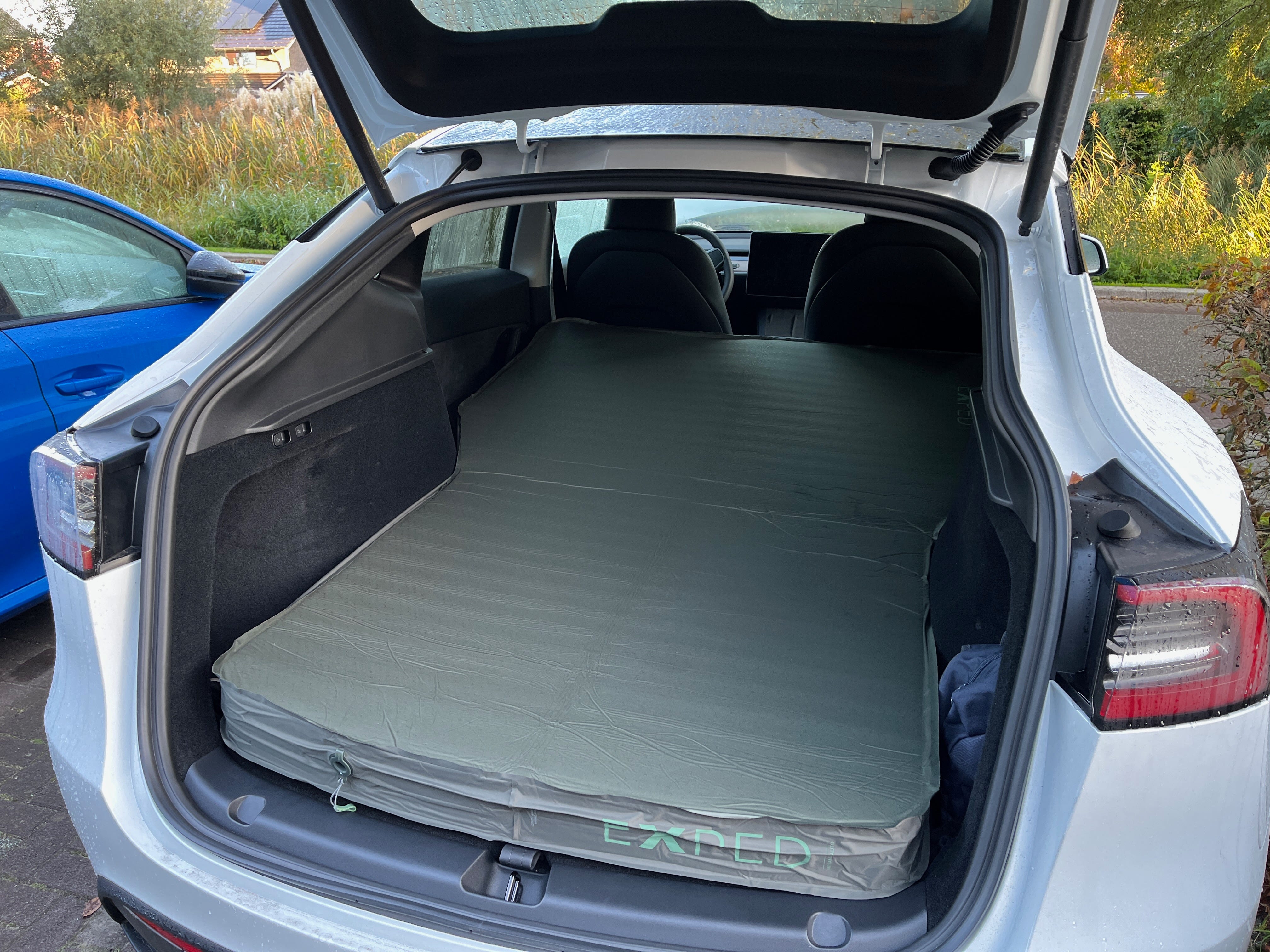 Tesla setup for the road trip