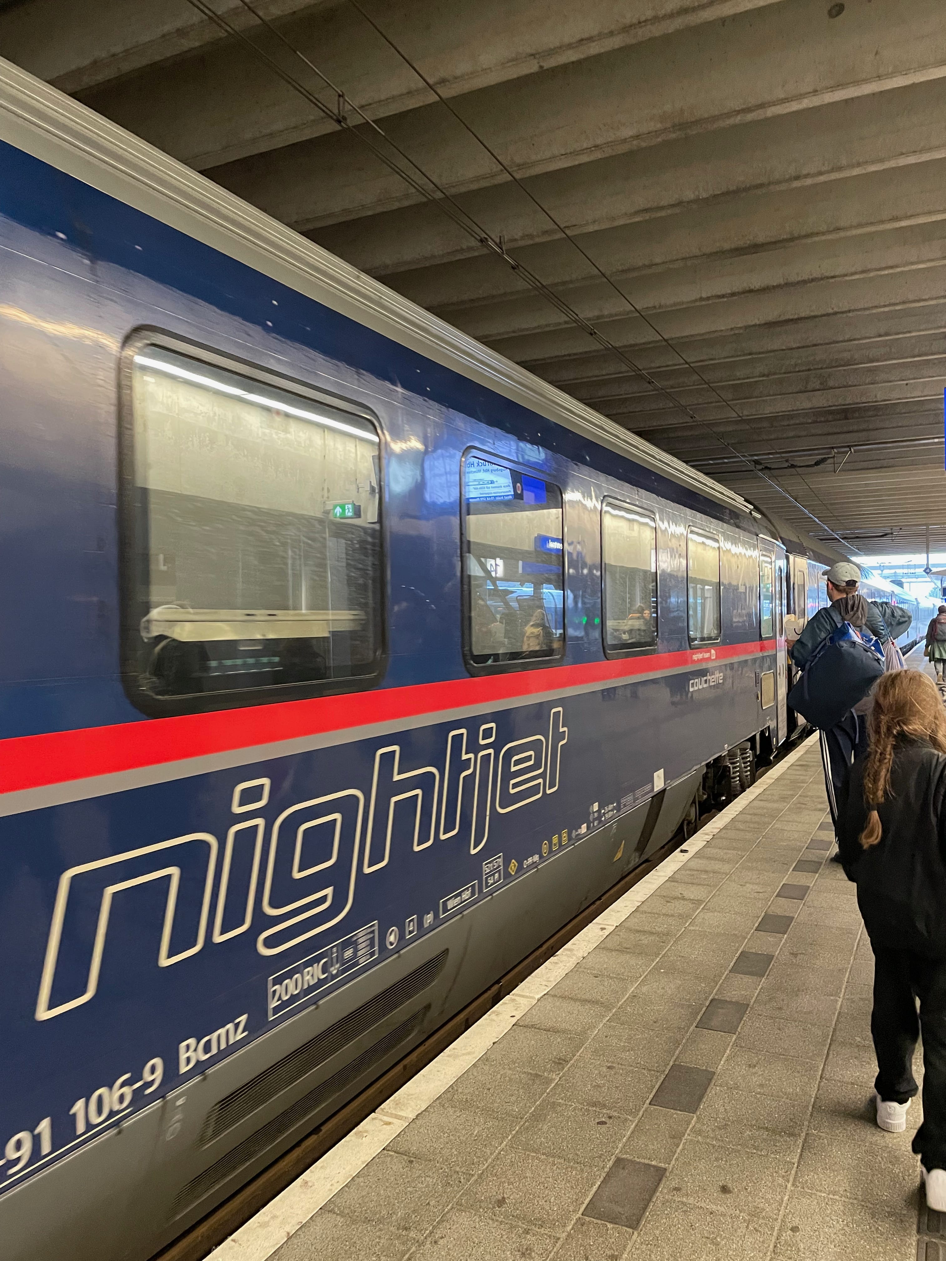 NightJet compartment