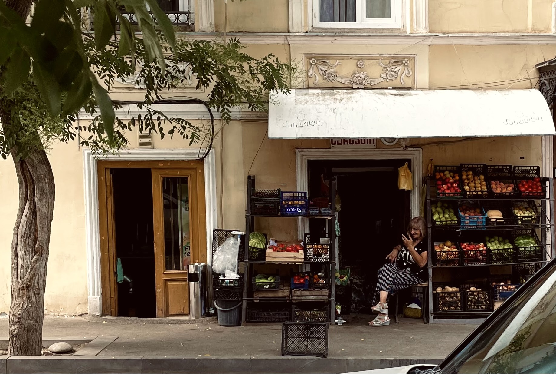 Sololaki area in Tbilisi