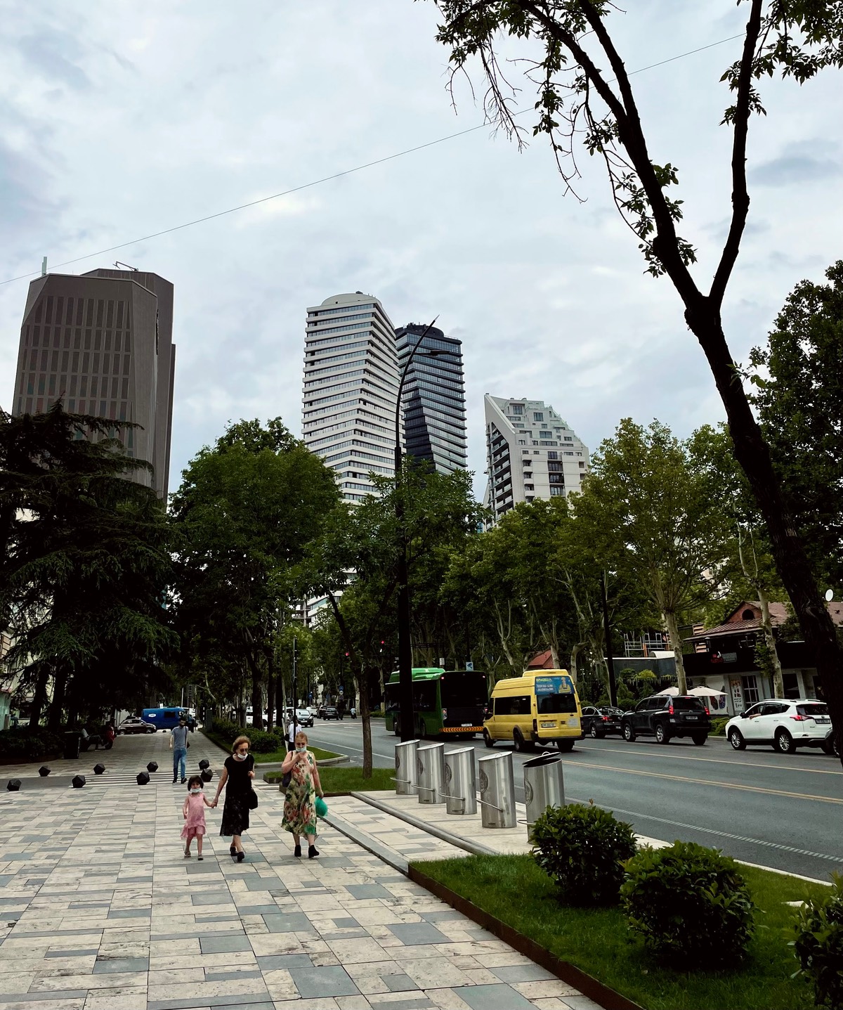 Vake area in Tbilisi