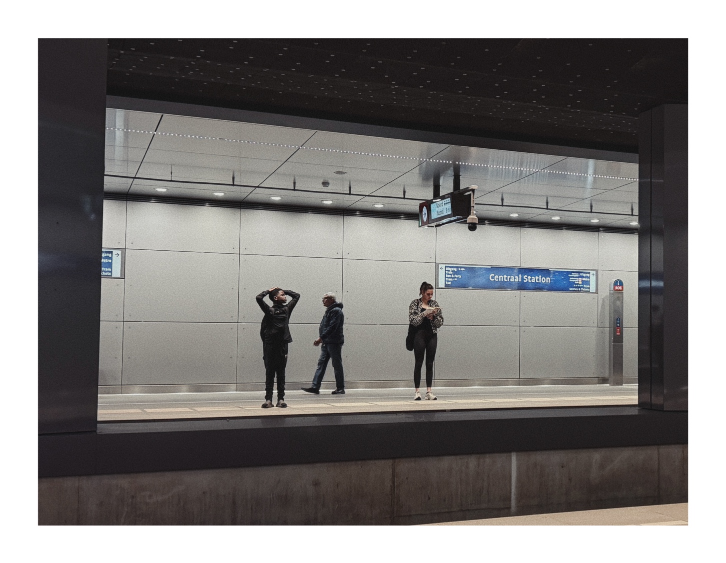 Amsterdam Centraal subway station